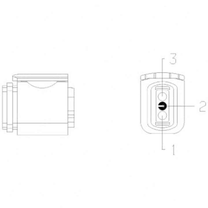 23-13149-309 PLUG-3CAV 1BLKD,HDSCS,AI ,BK,A
