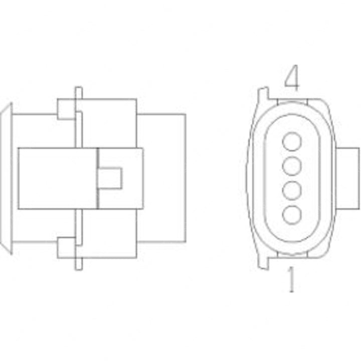 23-13149-402 CONNECTOR-PLUG,ELECTRICAL-4CAV,JPTS,BSH,
