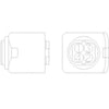 23-13149-408 PLUG-4CAV,HDSCS,AI 1-1418390-1