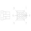 23-13149-901 PLUG-9CAV,MCP2.8,AI 8 968971 1