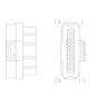 23-13151-021 PLUG-26CAV SS1.0 AI 1473712 2