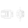 23-13151-210 PLUG-2CAV,MQSS,AI 1-967644-1,B A KEY