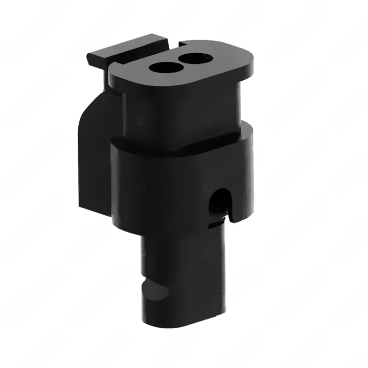 23-13151-218 PLUG-2CAV,MCON1.2,AI ,BK