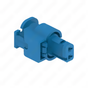 23-13151-223 PLUG-2CAV,MCON1.2,AI ,BL