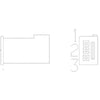23-13151-303 PLUG-3CAV,MQS,AI 968705 2,NAT