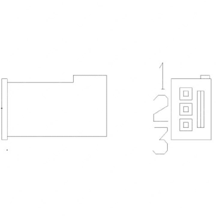 23-13151-303 PLUG-3CAV,MQS,AI 968705 2,NAT