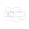23-13151-308 PLUG-3CAV,AS16,AI 776429 1,BK
