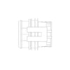23-13151-409 PLUG-4CAV,SS1.5,AI 282088-1,BK