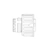 23-13151-410 PLUG-4CAV,SCC25,AI 3-967325-1,GREEN,CODE