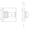 23-13151-601 PLUG-6CAV MTE AI 104257 5 BK