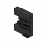 23-13151-616 CONNECTOR-PLUG,6 CAV,GET.64MXD,AI ,BK