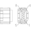 23-13151-804 PLUG-8CAV,MQSS,AI 1-1534229-1