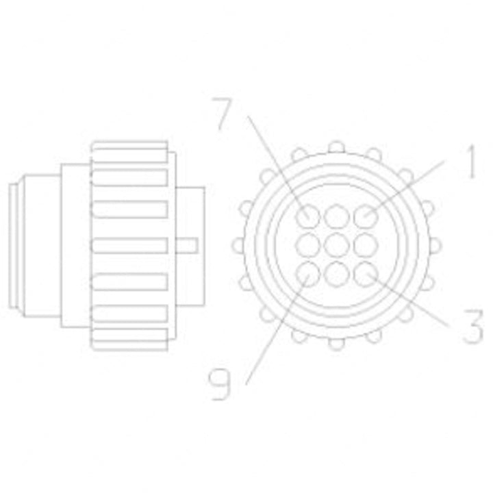 23-13151-900 PLUG-9CAV CPC1 AI 206708 1 BK