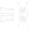 23-13152-001 PLUG-14CAV,ILAG5,JAE,G