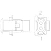 23-13152-207 CONNECTOR-PLUG,ELECTRICAL-2CAV,KPAKT,BSH