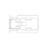 23-13152-224 PLUG-2CAV,KOSMLK,KOS10092983,B