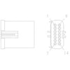 23-13153-010 RCPT-14CAV,APEX2.8S,FCI,BK