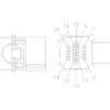 23-13153-047 PLUG 24CAV MX150S AFL BK