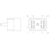 23-13153-051 PLUG-20CAV MX150S AFL BK