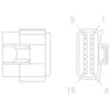 23-13153-056 PLUG-16CAV APEX150S FCI GY