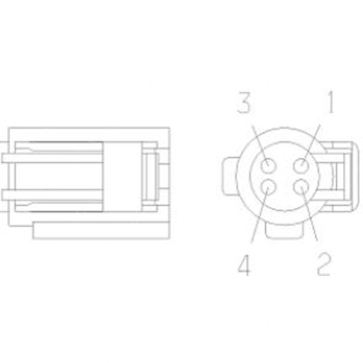 23-13153-408 PLUG-4CAV,M04,MOL33028 0002,G