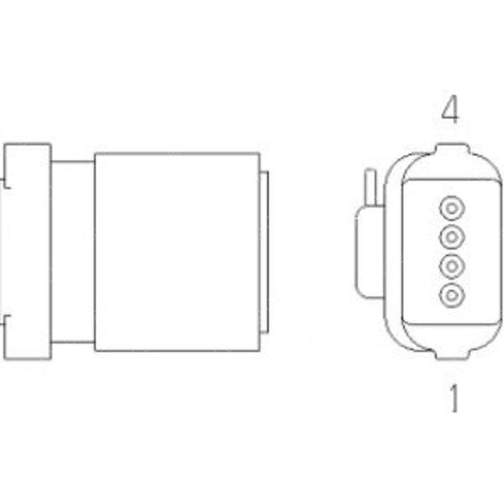 23-13153-420 CONNECTOR-PLUG,ELECTRICAL-4CAV,APEX2.8S,