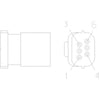 23-13153-607 PLUG-6CAV APEX2.8S FCI54200609