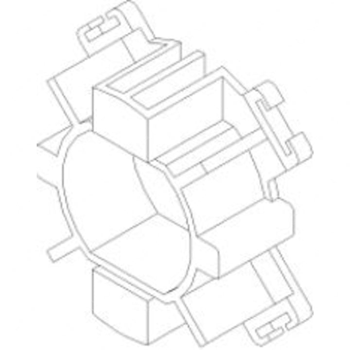 23-13154-604 BACKSHIELD-STRN RLF,BK,GROMMET RTNR