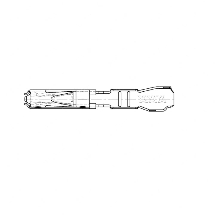23-13208-081 TERMINAL-FEMALE,MQS,GOLD PLATED,0.5(20),