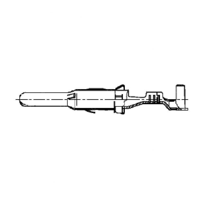 23-13208-171 TERMINAL-MALE,2.5S,0.5-0.8(20-18)