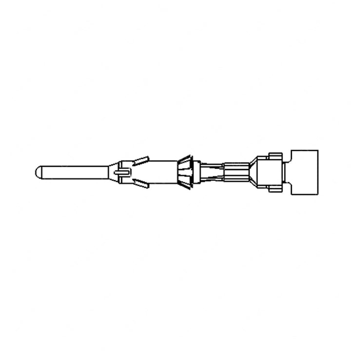 23-13208-411 TERMINAL-MALE,1.5S,0.5-1(20-16)