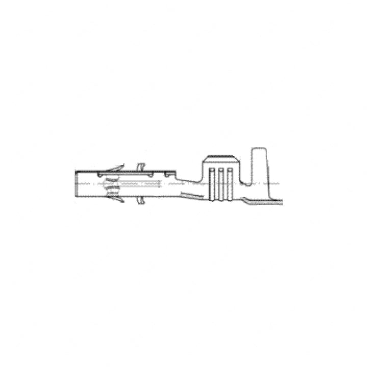 23-13211-970 TERMINAL-FEMALE SLK2.8-SWS, AG 16-14AWG