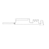 23-13213-031 TERM-MALE,MP150S,G-PLD,0.5-0.8