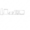 23-13215-042 TERMINAL-FEMALE,ELECTRICAL-ATOFUSE,3-5(1