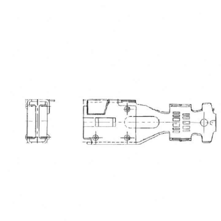 23-13215-200 TERMINAL-FEMALE,ELECTRICAL-HRLY6.3,3-5(1