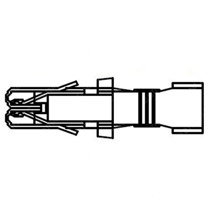 23-13215-500 TERMINAL-FEMALE,ELECTRICAL-PC3,S-PLD,0.5