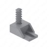23-13302-505 CONNECTOR-CLIP,GY,FIR TREE,6.3-4MM