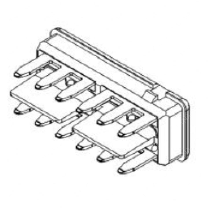23-13302-809 COVER-CONN,BR,2X6,SPLCPK,CAP