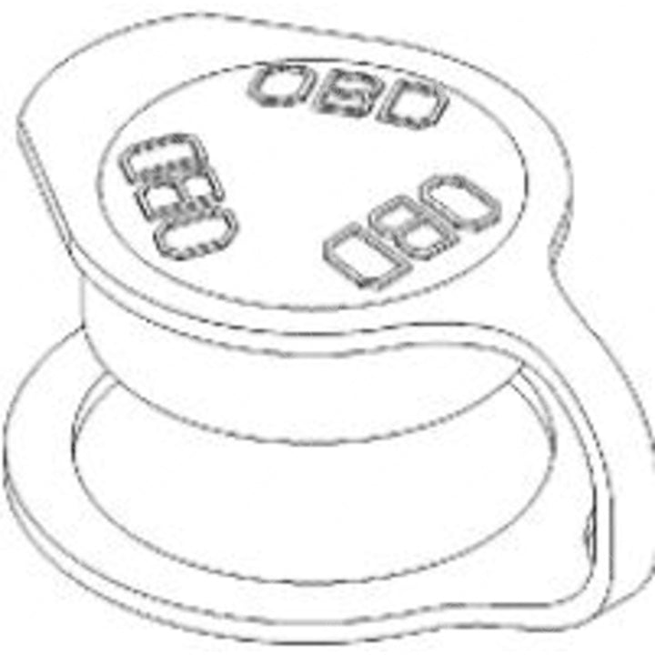 23-13303-809 CONNECTOR-COVER,-BK,DIAG,OBD,CONN ATCH