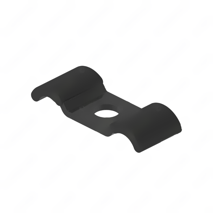 23-13629-050 DUAL TUBE CLAMP,VINYL DIPPED,1/2