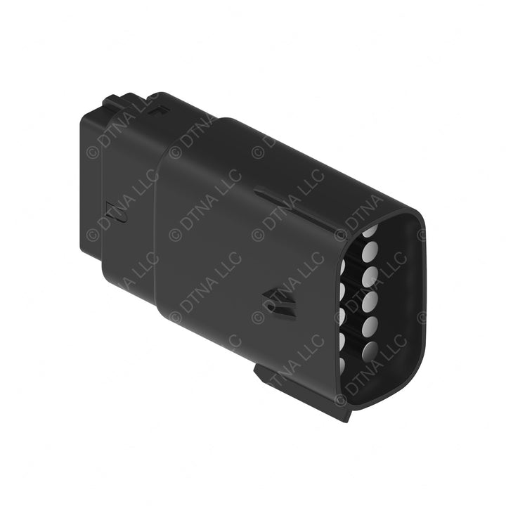 23-13662-005 RECEPTACLE-12CAV,MX150S,MOL,BK,A KEY