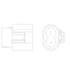 23-13662-222 PLUG-2CAV,Y9.5,AFLE-5718-000,B