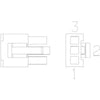 23-13662-311 PLUG-3CAV,MFJ,MOL39-01-4031,NA