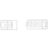 23-13662-317 PLUG-3CAV,AXIAL,FDL