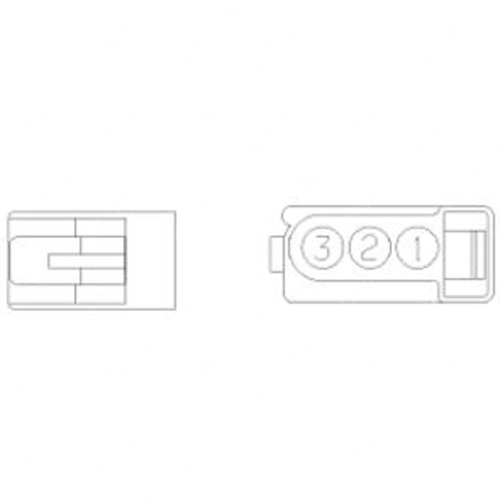 23-13662-317 PLUG-3CAV,AXIAL,FDL