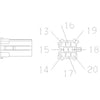 23-13662-800 PLUG-8CAV,DCS2 1.5,BL