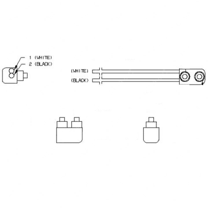 23-13700-000 PLUG-2 CONDUCTOR,PL-10,7 INCH,PIGTAIL