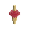 23-13718-000 STUD,PASS-THRU,ELEC,3/8-16,RED
