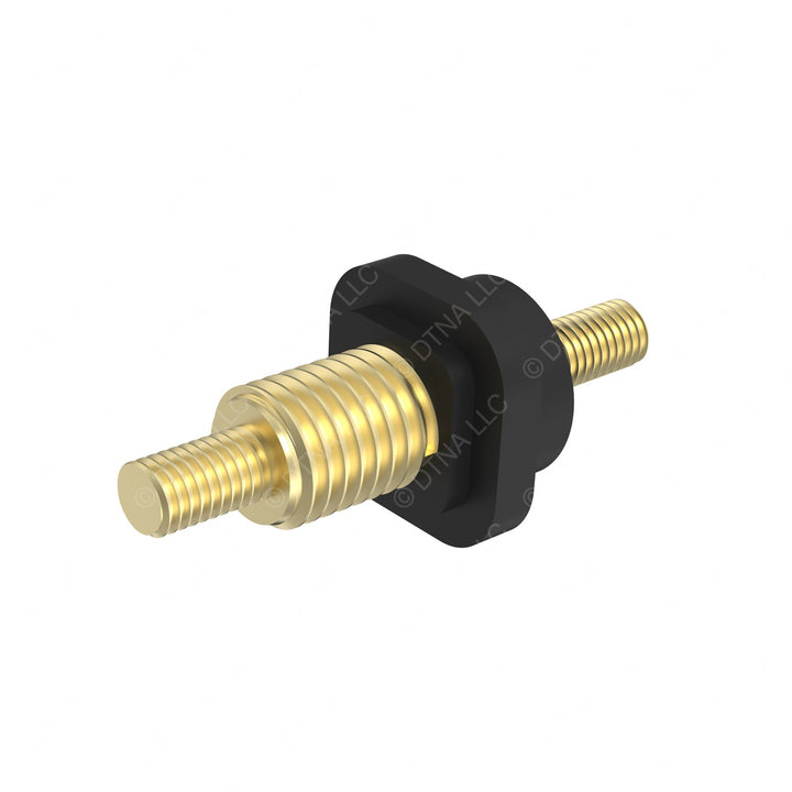 23-13718-004 STUD,PASS-THRU,ELEC,3/8-16,BLACK