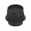 23-14208-002 RECEPTACLE-31CAV,HDP,DUF,BK